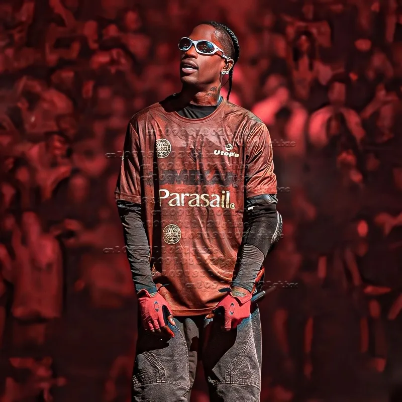 

Новая контрастная спортивная дышащая быстросохнущая сетчатая трикотажная футболка с 3D принтом и короткими рукавами