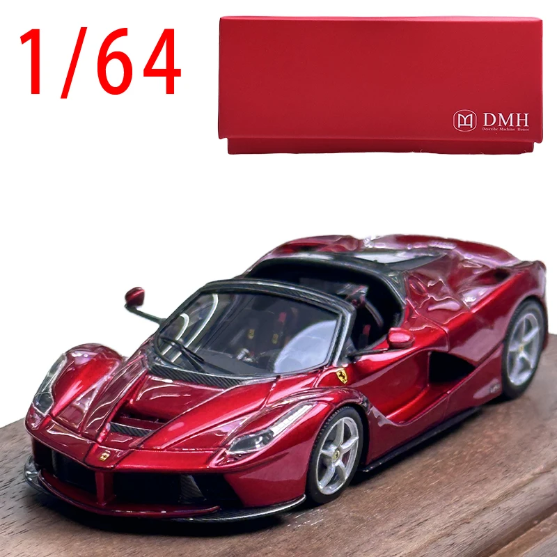 

DMH Diecast 1/64 Ferrari Alloy Model Car LaFerrari Sports Car Play Vehicles Toy for Boys Gift Original Box Brand New in Stock