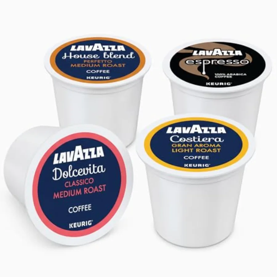 

Набор кофейных капсул K-Cup для кофемашин Keurig: ассорти из 40 капсул для одной порции, светлый и средний обжаренный кофе, разные вкусы.