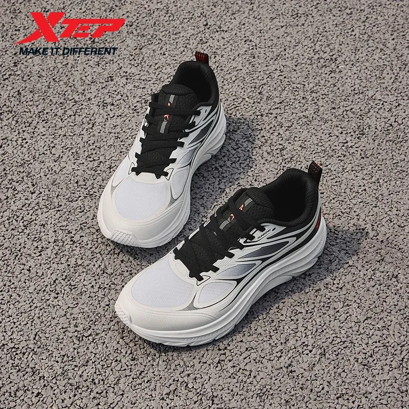  Xtep Qiyuan FW Running Shoes Men's Summer Mesh Breathable Wear-resistant Sports Lightweight Casual Cushioning Shoes 875319110018 