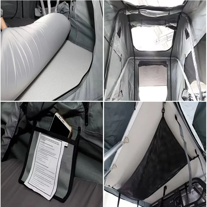 High Quality 4x4 Offroad Roof Top Tent Outdoor Camping Fit For Pickup Truck
