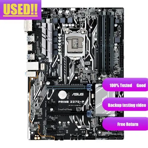 ASUS PRIME Z270-P motherboard LGA 1151 DDR4 USB3.1 64GB VGA HDMI