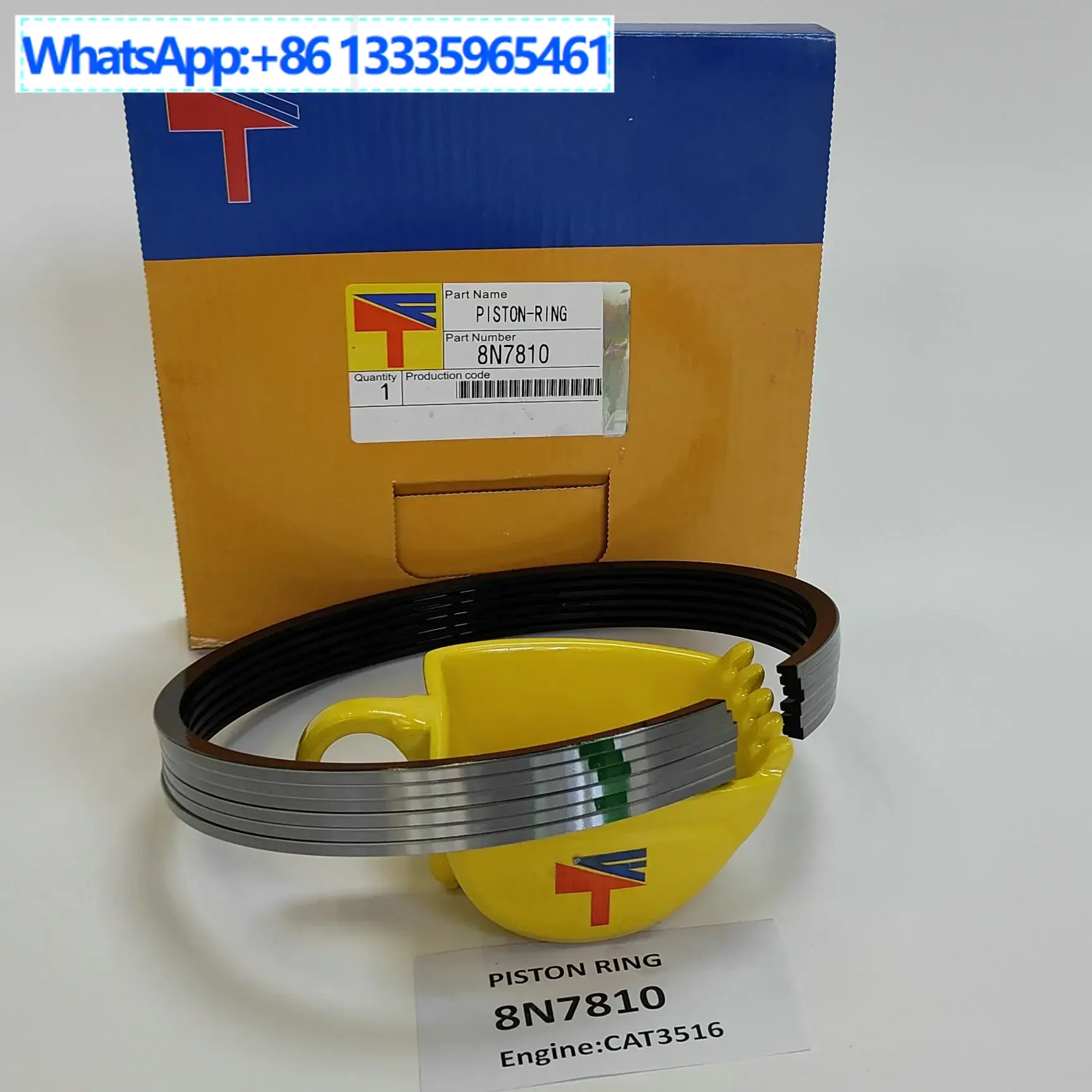 

Piston Ring 8N7810 for Excavator CAT3516 Engine Parts