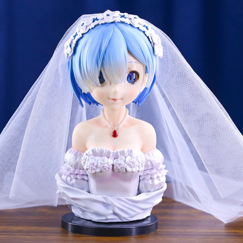 21 cm Re Starting Life in Another World – Rem Hochzeitskleid Actionfiguren Anime Modell Statue Sammlung Desktop Dekoration Geschenk