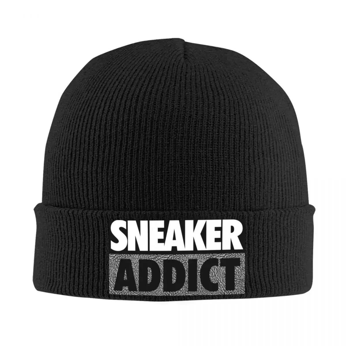 Sneaker Addict Box Warm Knitted Cap Fashion Bonnet Hat Autumn Winter Outdoor Beanies Hats for Unisex Adult