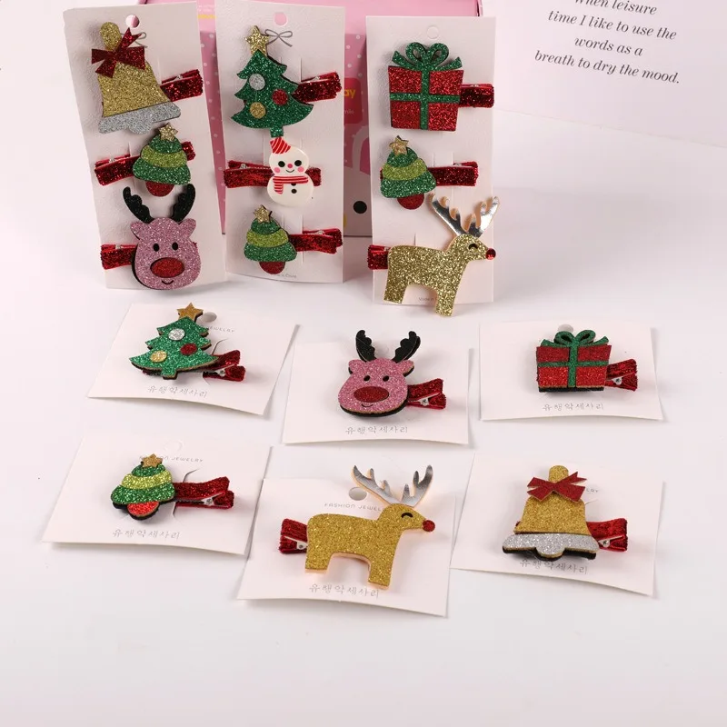 1/3Pcs Hair Clips G… - image