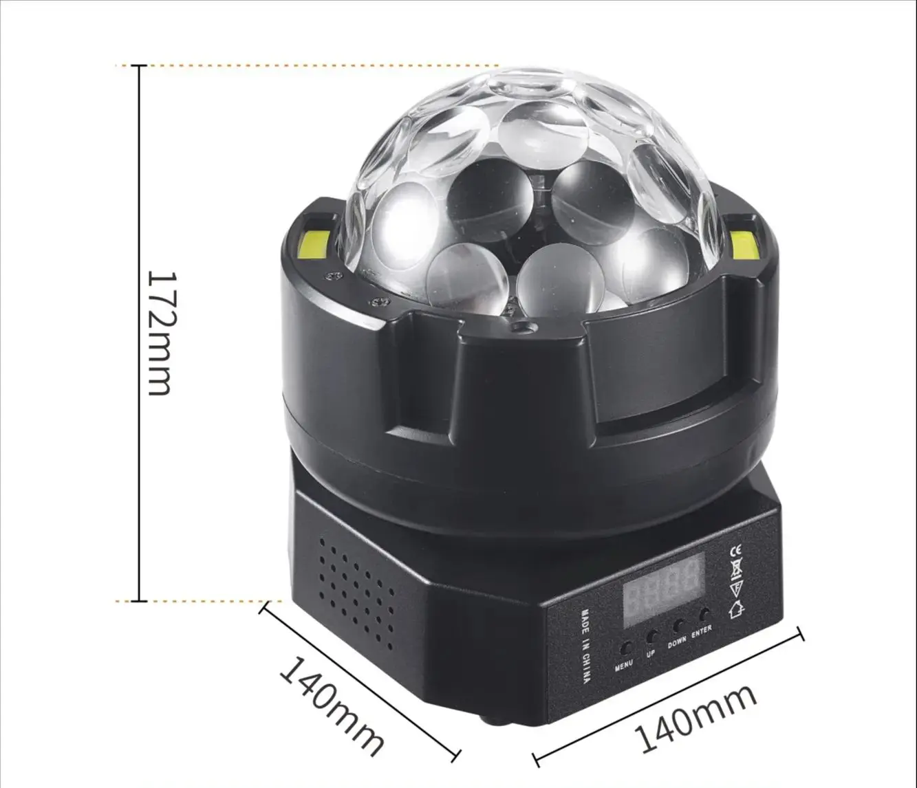 ステージライト パーティー Dj ディスコ ボール ビーム レーザー モバイル ヘッドライト リモコン Dmx512 Dj バー ナイトクラブ クリスマス 屋外 ステージ パフォーマンス ウェディング パーティー クラブ 装飾ライト パーティー、バー、誕生日、結婚式、フェスティバル、AC