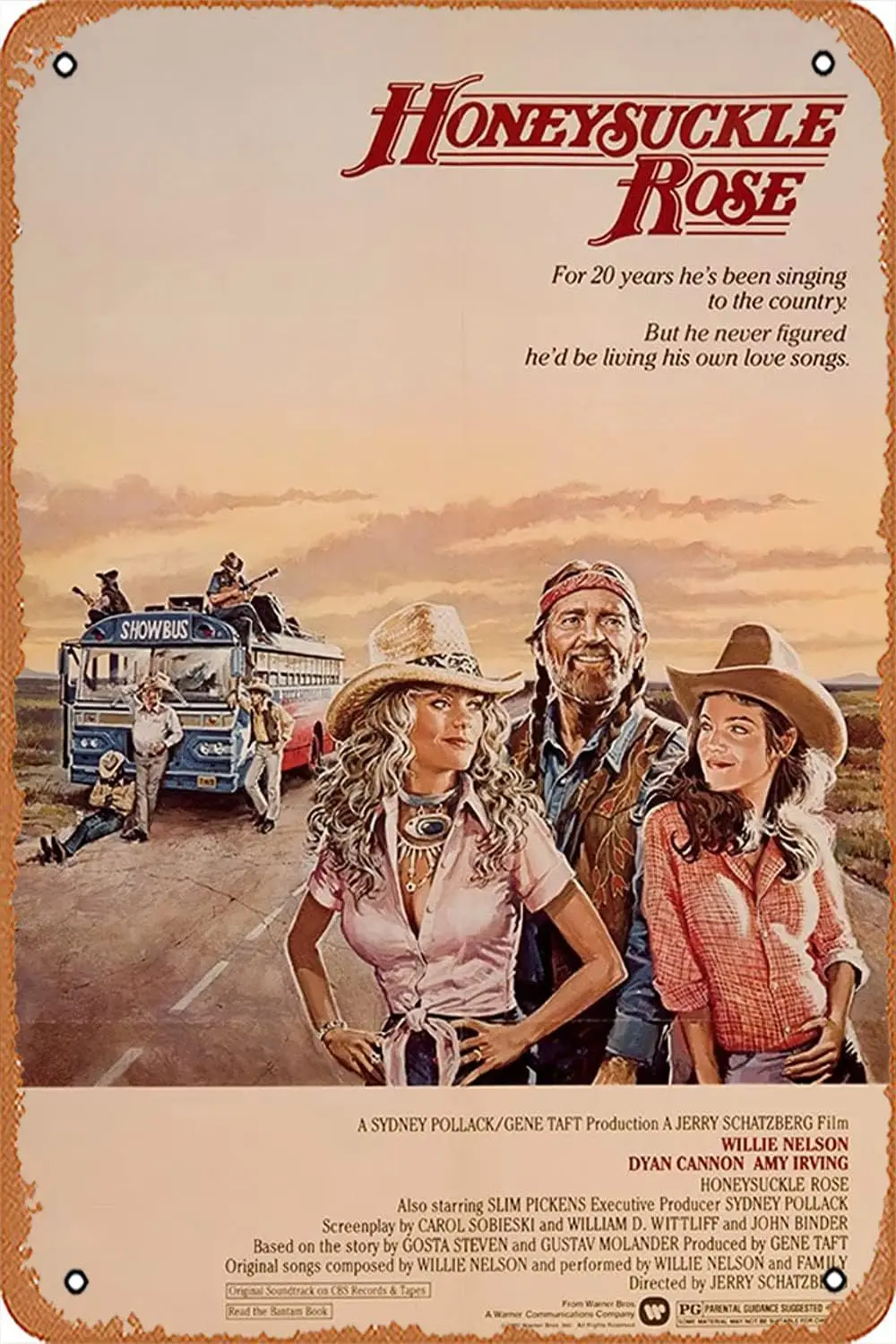 Винтажные металлические таблички с музыкальной тематикой: Honeysuckle Rose (1980), ретро-плакат, забавный постер для дома, музыкального бара, паба, кафе, кухни, настенная вывеска