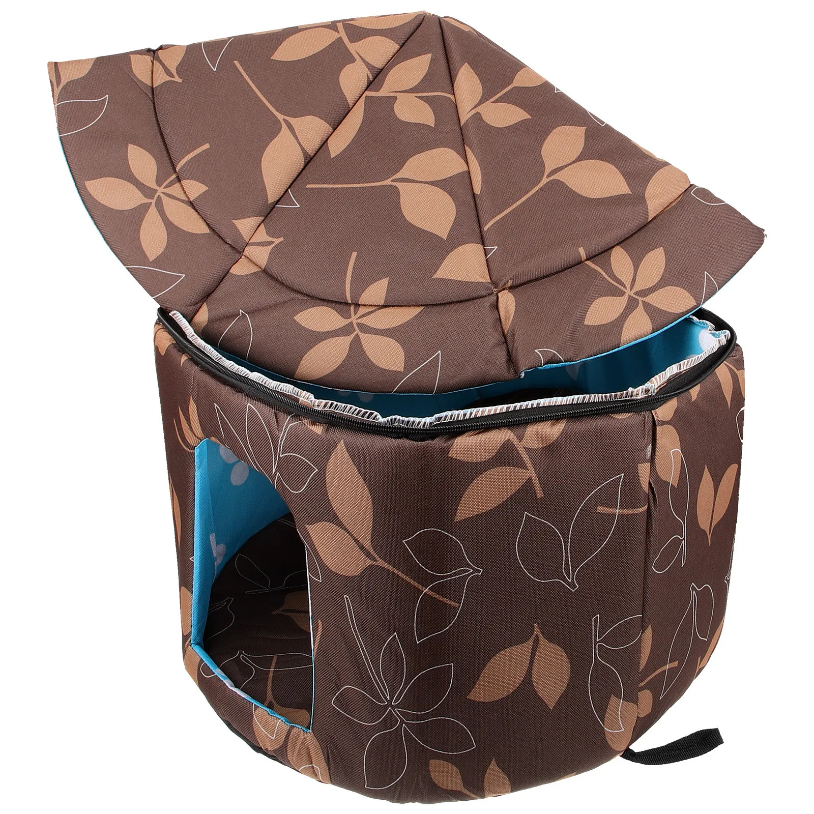 

Semi-Enclosed Detachable Warm Cat House Weatherproof Indoor Outdoor Pet Sleeping Nest Outside Cat House Warm Pet Bed