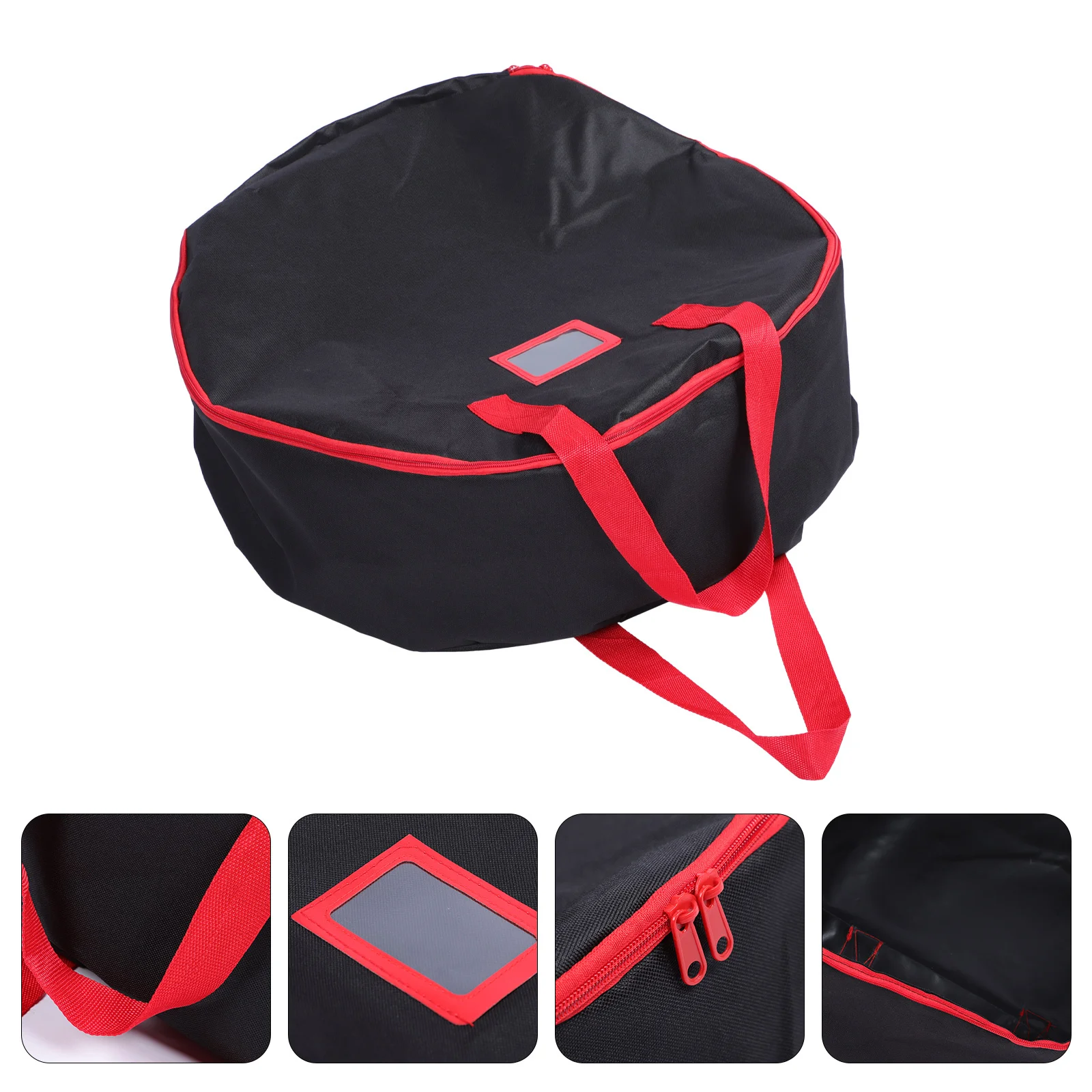 

1Pcs Christmas Wreath Storage Bag Round Oxford Cloth Large Waterproof Portable Gift Bag for Festival Holiday Decoration Storage