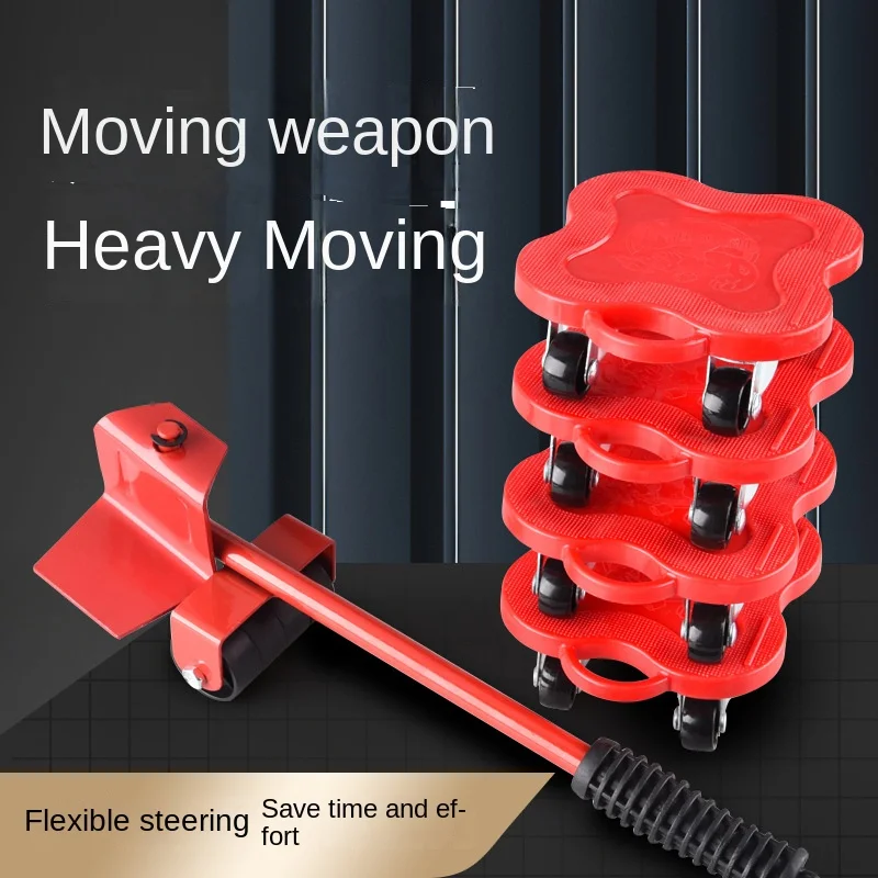 

Moving Fantastic Bag Household Shifter Multi-Function Handling Tool Furniture Moving Pulley Moving Bed Heavy Object Moving Tool