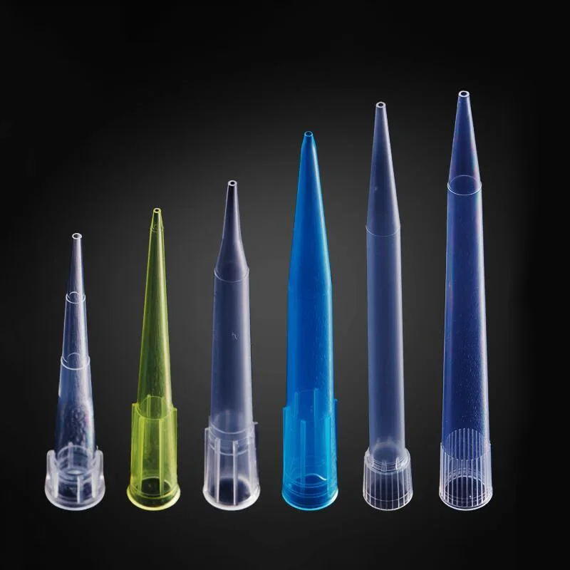 Lab Liquid Pipette Pipettor Tips Lab PP Plastic Pipette Tips For Microbiological Test Pipettor Tips/ Disposable Pipette Tip