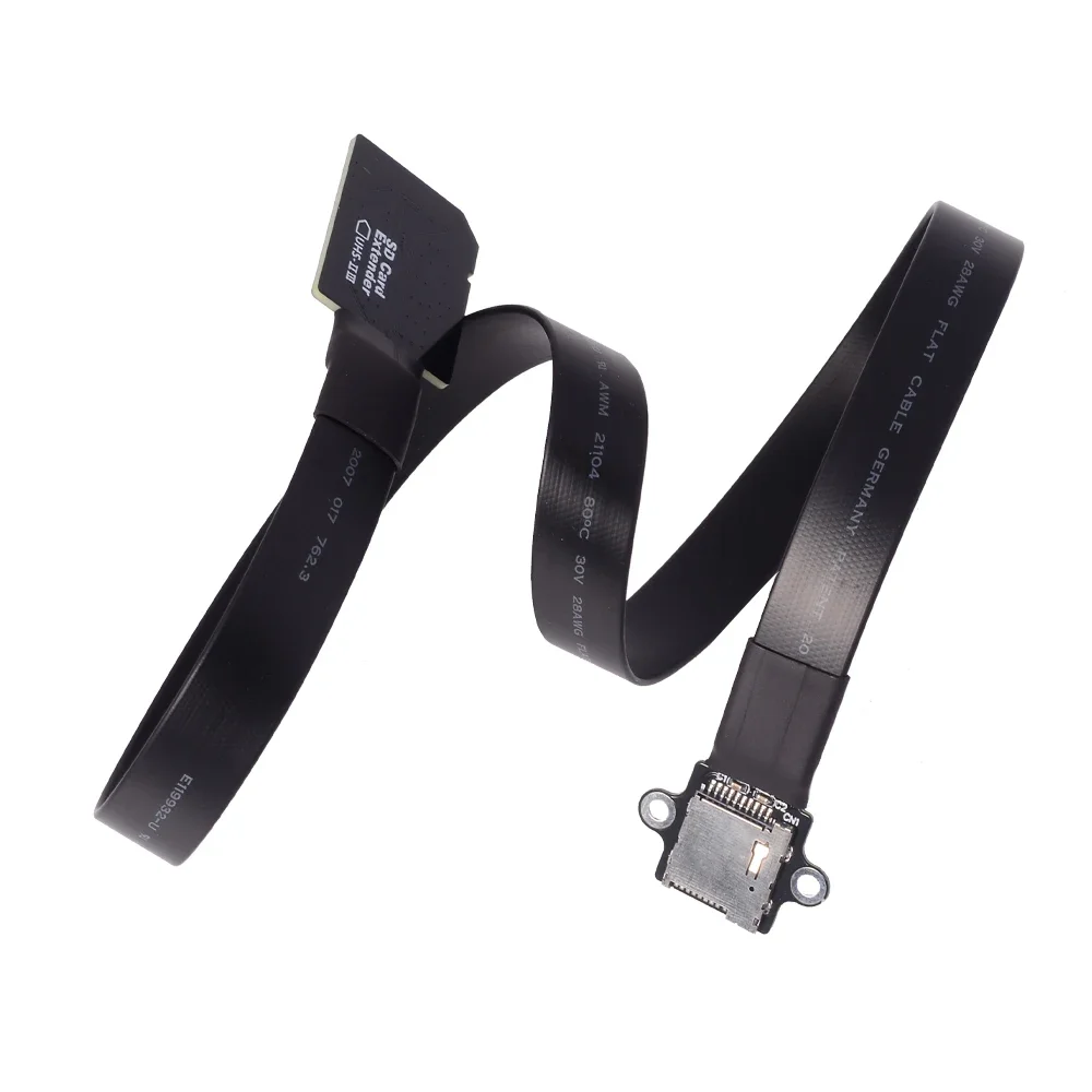 ADT-Link Micro SD TF Extension Cable Support SDHC SDXC UHS-III Full-speed Non-FPC Card Reader Navigation Cable for GPS navigator