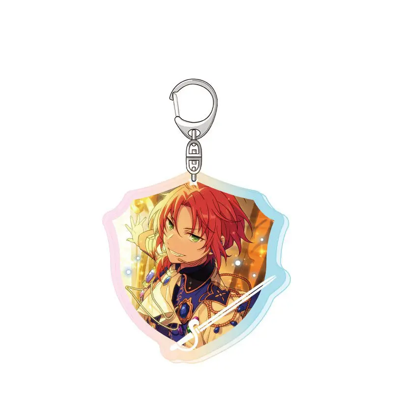 Loen Anime Store Ensemble Stars!!Mika Kagehira Wataru Hibiki Brand New!Acrylic HD Figure Keychain Pendant Decor Gifts About 6cm