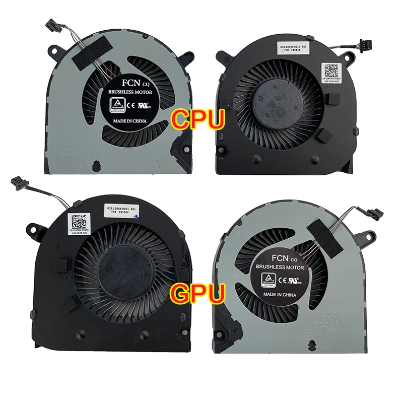 Nieuwe laptop CPU GPU koelventilator voor Dell G3 G3-3779 G3-3579 G3-3590 G3-3500 G5-5587 SE 15 G5-5500 15 5587