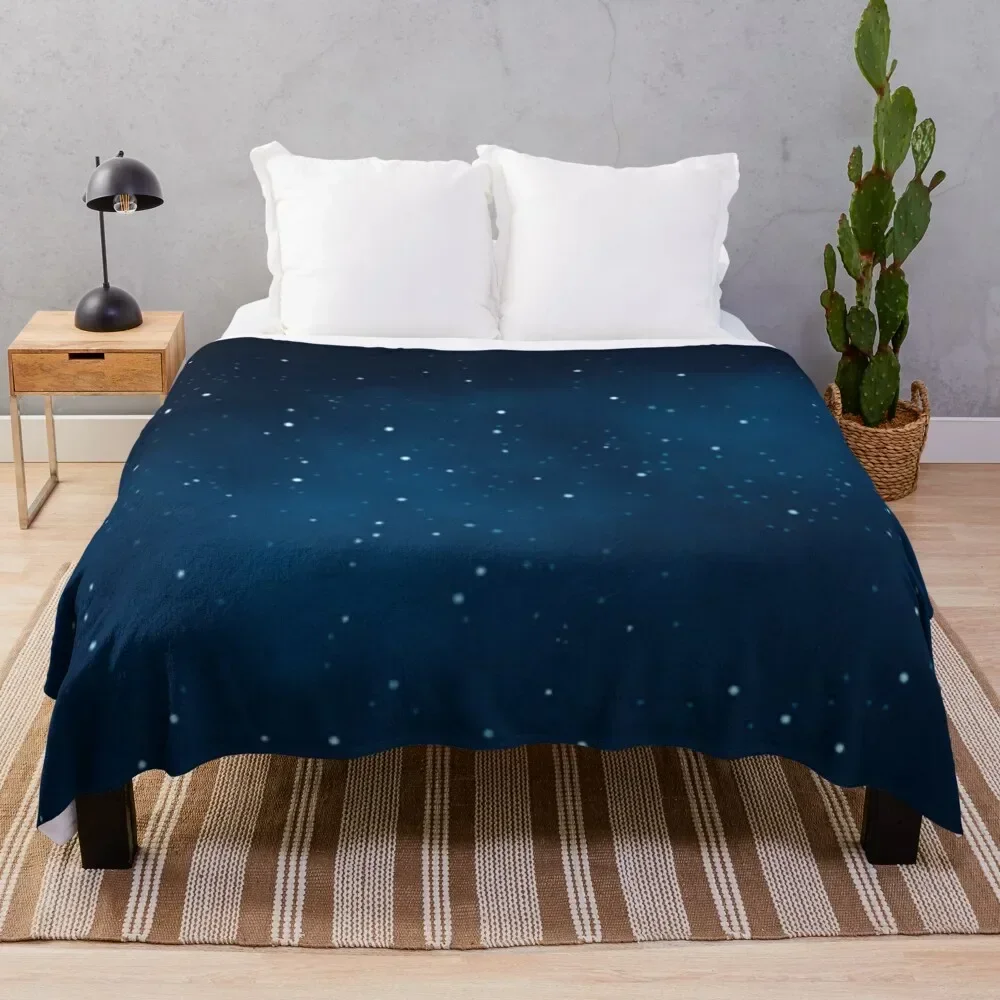 

Stars In The Sky Throw Blanket Lightweight Warm Blanket for Travel Camping