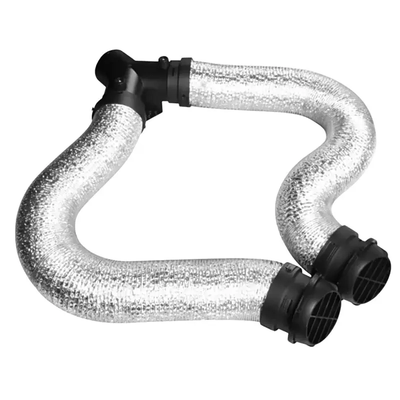 

For RV Camper Trailer Compatible 75Mm Diesel Parking Heater Extension Hose Y-Shaped Air Outlet Hose