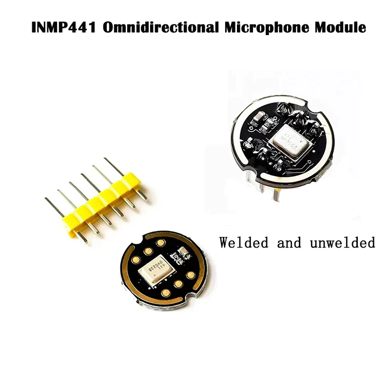 INMP441 Omnidirectional Microphone Module MEMS High Precision Low Power I2S Interface Support ESP32