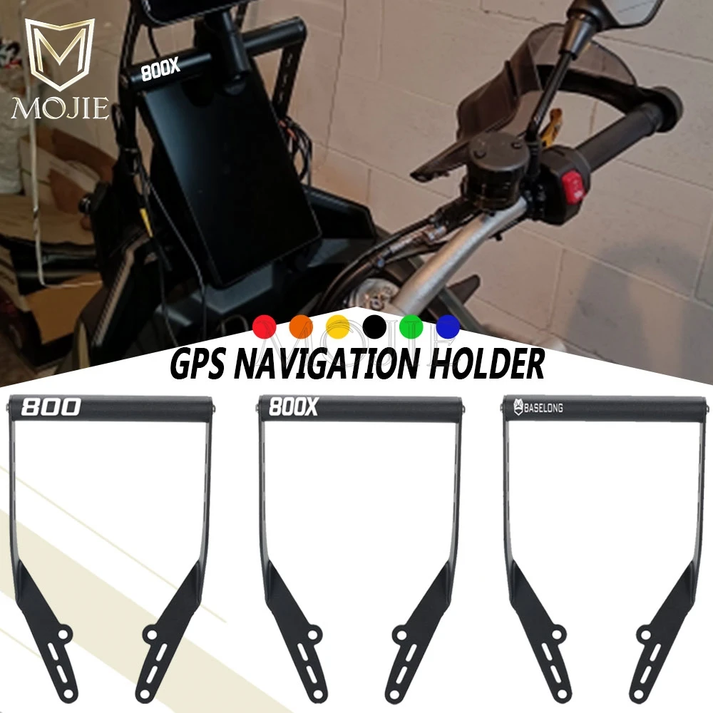 Motorcycle GPS Navigation Holder Mobile Phone Mounting Bracket For Kove 800X / 800X Rally / 800X GT / 800X Adventure 2023-2026