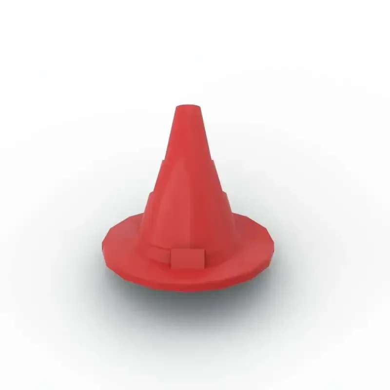 MOC 10PCS Part Bricks 6131 Magic Hat Building Blocks Set Magician Wizard Master Headwear Cap Particle Toy Children Birthday Gift