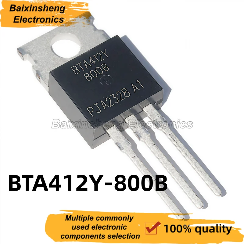 10PCS NEW Quality BTA412Y-600B BTA412Y-800B BTA412Y-600C BTA412Y-800C TO-220 BTA412Y 600B 800B 600C 800C Thyristor