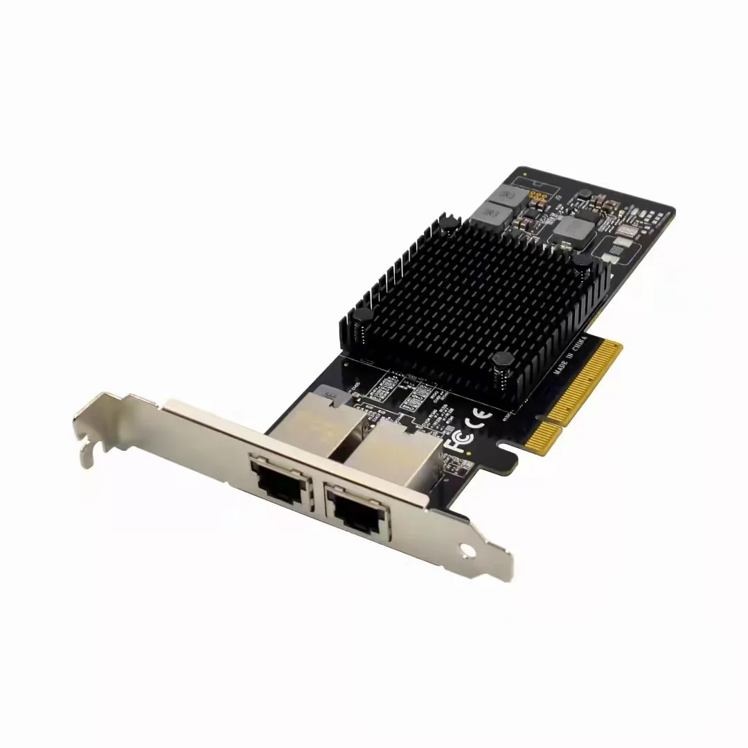 Placa de rede Ethernet industrial, X550-T2, relação RJ45, 10G PCI-E, 10G