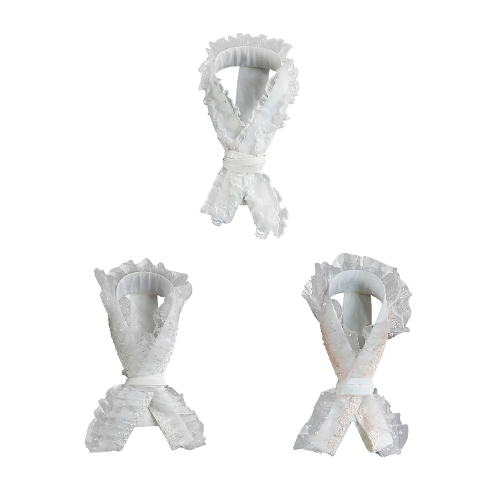 Japanese Kimono Collars Dressing Neckline Decor for Celebration Festival Cosplay