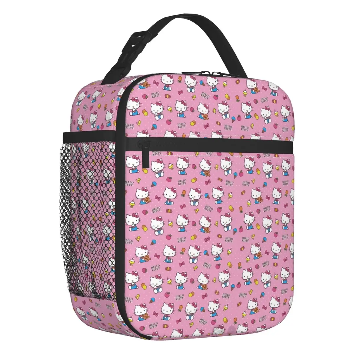 

Мультфильм Hello Kitty Sanrio аниме на заказ портативный ланч-бокс женский герметичный холодильник термоизолированная сумка для обеда офисная работа