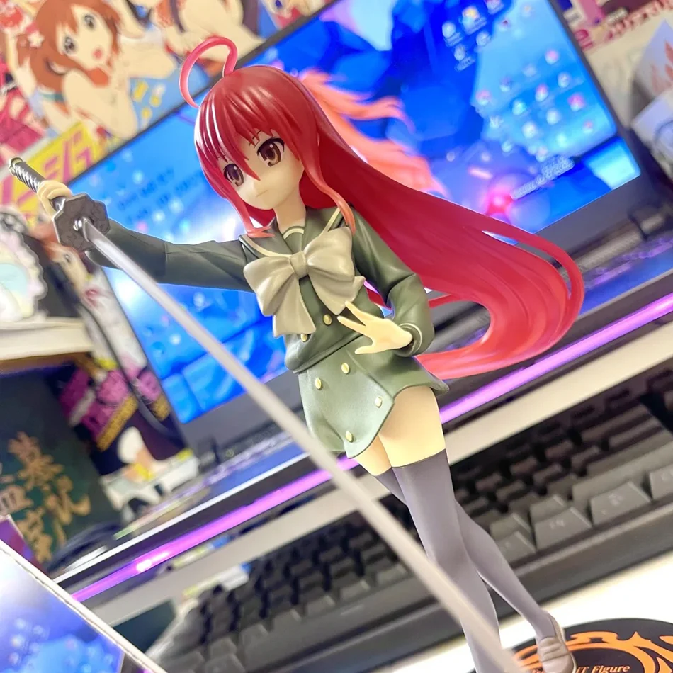Originale 19 CM Anime Shakugan no Shana Shana Punisci il crimine Action PVC Figure Modello Collezione Ornamento Anime Cartoon Regali