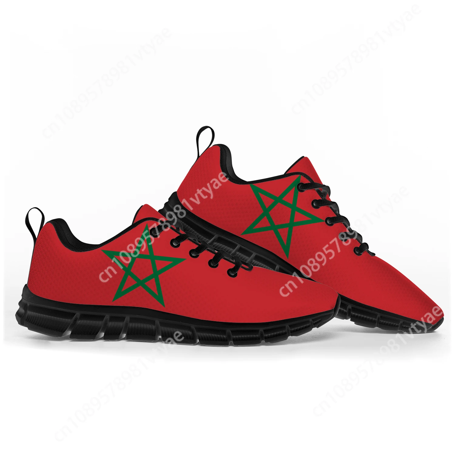 Moroccan Flag Sports Shoes Mens Womens Teenager Kids Children Sneakers Morocco Casual Custom Latest High Quality Couple Shoes