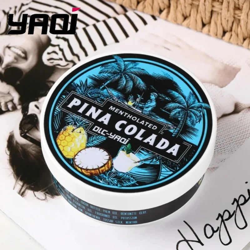 

YAQI PINA COLADA Atisan 170g Shaving Soap for Men,High Quality Handmade Organic Soap Grooming Essential Smooth Comfortable