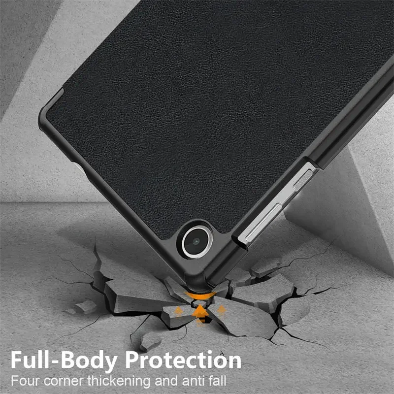 Tri-Folded Stand Funda for Lenovo Tab M8 4th Gen Case TB301FU TB300FU TB300XU 8\