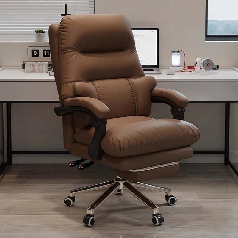 

Mobile Ergonomic Office Chair Recliner Gaming Swivel Bedroom Office Chair Study Accent Armchair Silla De Oficina Home Furniture