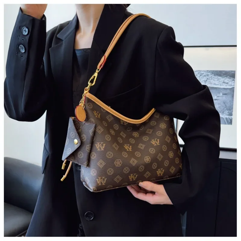 

2025 New Tote Bag for Women - Large Underarm Shoulder Bag, Crossbody/Handheld, Premium Leather, Travel-Friendly & Stylish