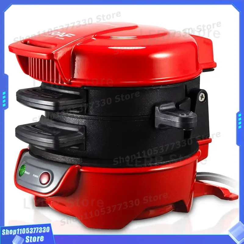3 in 1 Breakfast Maker Sandwich Toaster Omelette Grill Machine Hamburger Press Non Stick Electric Kitchen Appliance for Toast
