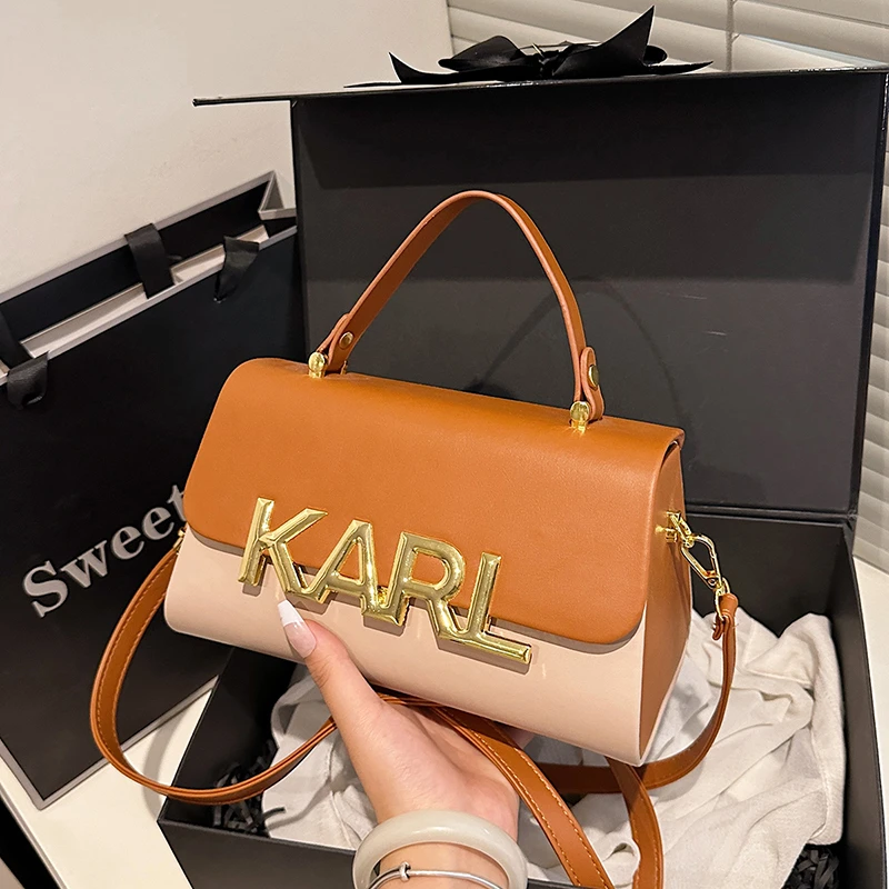 

Chic Leather Crossbody Bag For Fashionable Women Luxury Brand Handbag - Ladies Shoulder Tote Elegant Classic