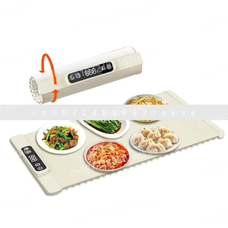 

Household silicone vegetable warmer board high-power plug-in flexible thermal insulation heating vegetable warmer pad