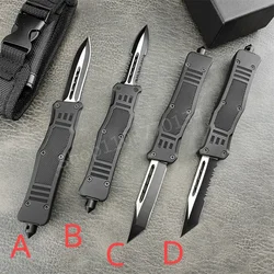 High Quality Folding Pocket Knives 440C Blade Zinc Alloy Handle Outdoor EDC Camping Hiking Cutting Survival Tools Gift