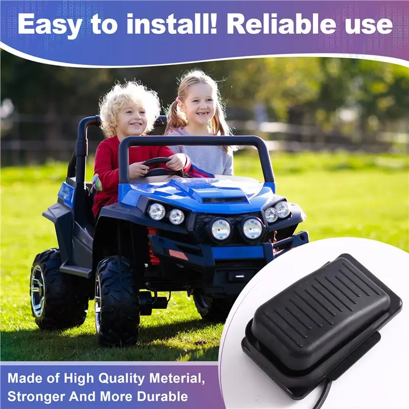 AS96-JR1804AD-12V-C Children's Battery Car Stepless Children's Electric Vehicle Pedal Variable Speed Pedal Switch