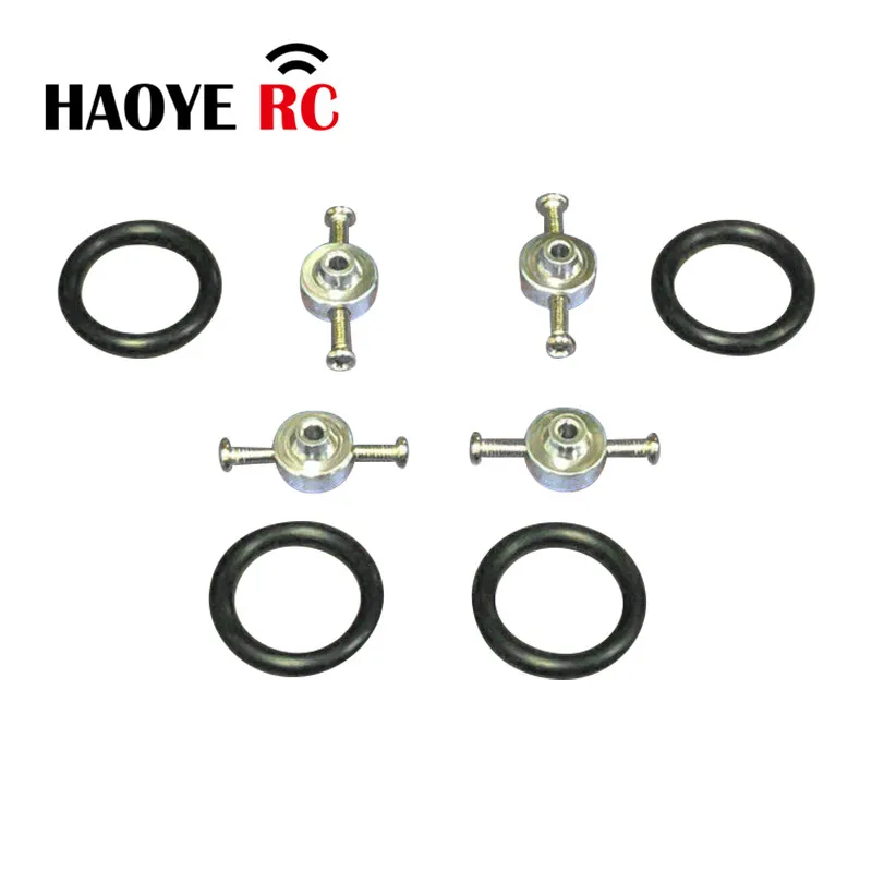 

HY 4 Pcs Prop Saver W/ Rubber Band RC Accessory Brushless Motor Parts Propeller Adapter W/O-Ring Shaft 2.0/2.3/ 3.0/4.0/3.17 mm