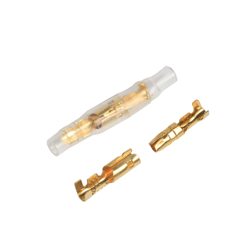Bộ 240 4Mm Lọn Uốn Viên Đạn Dây Kết Nối Dây Chân Nam Nữ Ổ Cắm Cho Xe Hơi Xe Máy Đạn Nhà Ga Với Cách Nhiệt Vỏ Bọc
