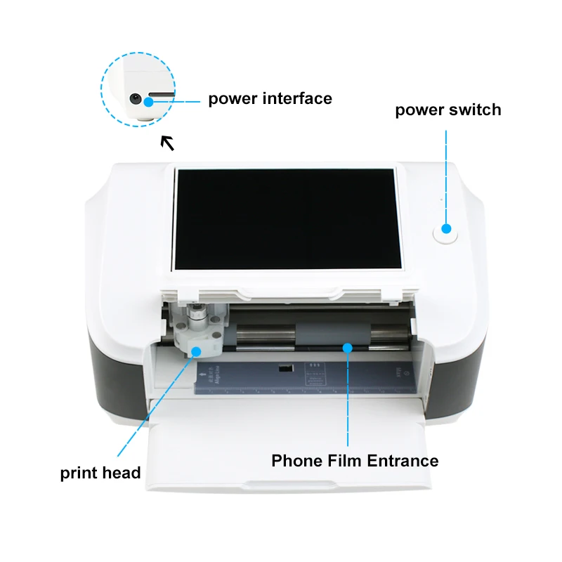 OCAMaster OM-E5 Mini 8inch Film Cutting Machine Soft Film Cut No Cutting times Liminted Without Display Screen