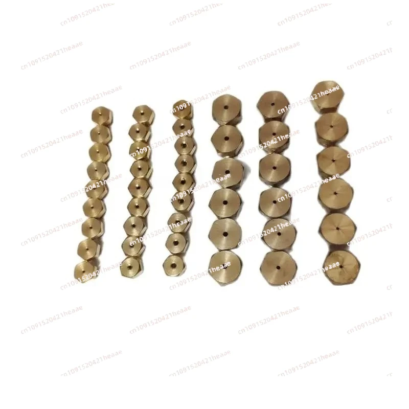 

Suitable for 20pcs High Quality 1.0 Aperture M8 Nozzle For NG Gas Burner Water Heater