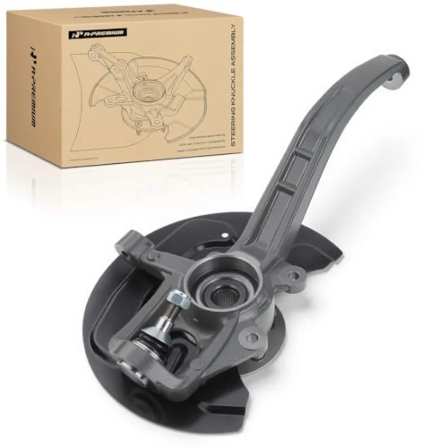 Steering Knuckle and Wheel Bearing Hub Assembly Compatible with Mercedes-Benz ML350 2006-2011, ML320 2007-2009, ML500 2006-2007
