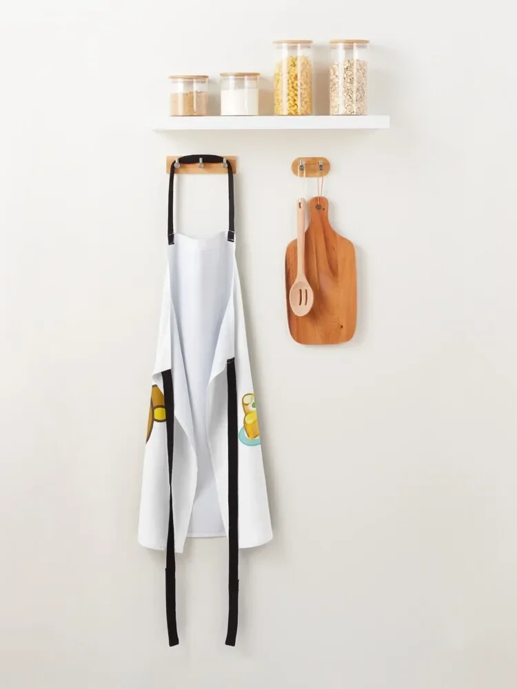 Rilakkuma and kiiroitori Bee Apron Kitchen on the wall All For Kitchen And Home custom women's kitchen Apron