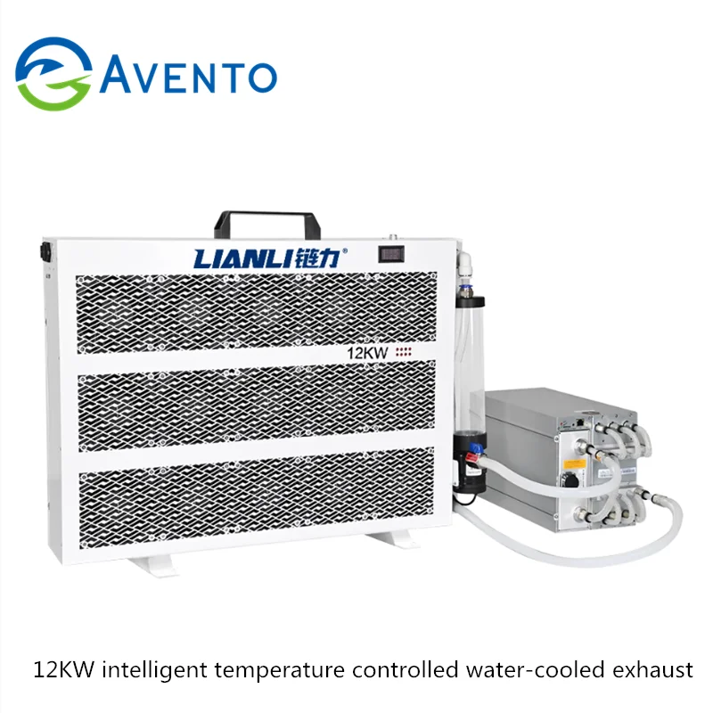 

Lianli 12KW intelligent temperature control water-cooled drainage cooling server radiator Antminer mining machine