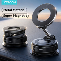 Joyroom Magnetic Suction Cup Phone Mount Vacuum Magnetic Car Phone Holder Mount With 360° Metal Strut for iPhone Samsung Xiaomi
