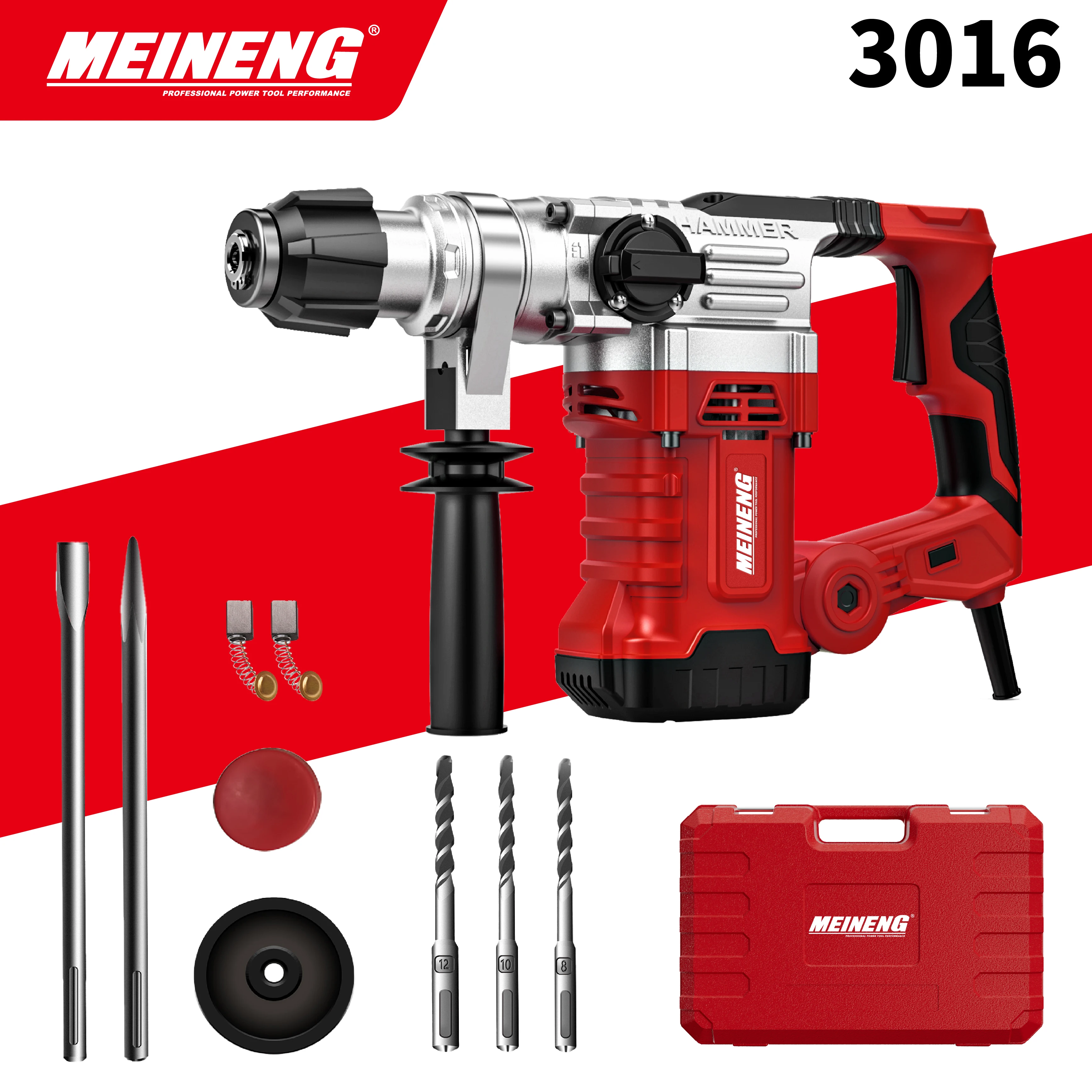 Professional Rotary Power Machine Electric Rotary Hammer Drill for Heavy Duty Industrial Construction High Quality Tool