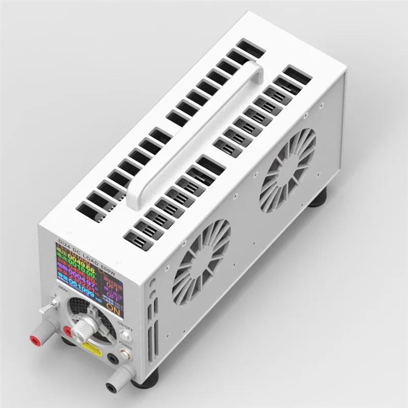 DL24 Digital Display Electronic Load Voltage Ammeter Battery Capacity I Power Aging Discharger, Aluminum Alloy Housing