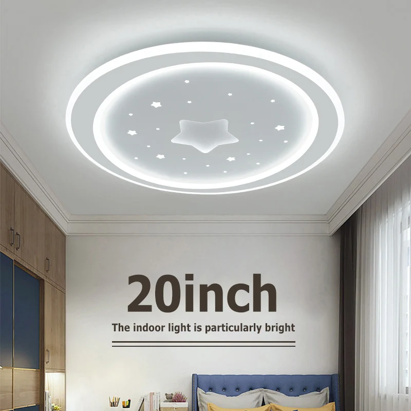 

Modern LED Ceiling Lamp Chandelier for Child's Living Room Bedroom Study Creative Home Decoration Indoor Lighting Fixture Lustre